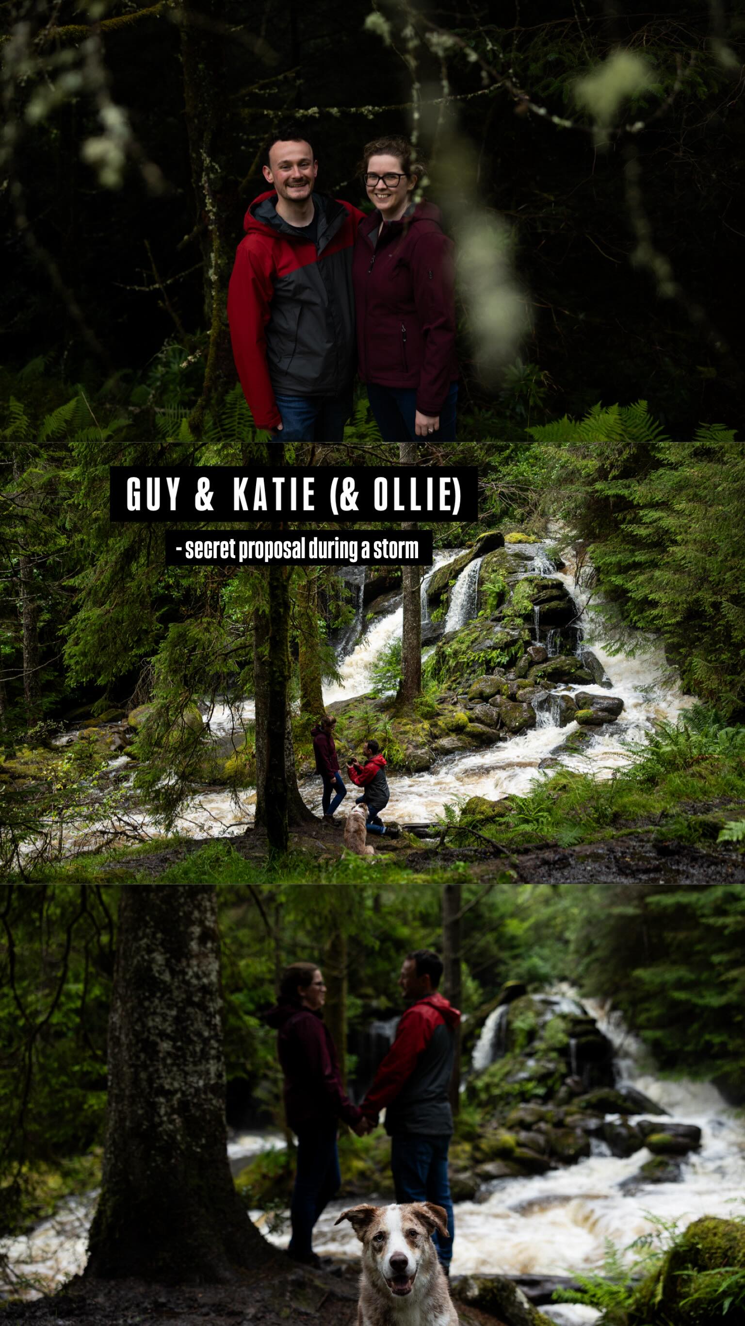 A lovely little adventure photographing a secret proposal for Guy & Katie during storm Floris last year. I had no power or phone signal and there was an amber weather warning in place 😆with it being their 10 year anniversary, Guy told me that a proposal was going to happen, even if it had to take place in the carpark. I would also like to add that Katie was giving me the RING finger in one of the clips, not flipping me off 😆😆😆  #scotlandproposal #scotlandproposalphotographer #lochlomondandtrossachsnationalpark #scottishproposal #scotlandengagementphotographer